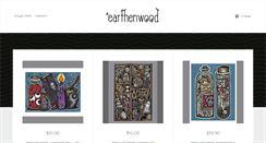 Desktop Screenshot of earthenwoodstudio.com